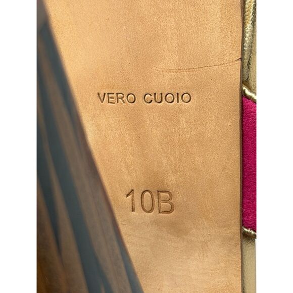 BCBG Max Azria Milan Platform Shoes Pink Purple Suede 5.5 inch Heel Size 10B - Picture 7 of 9